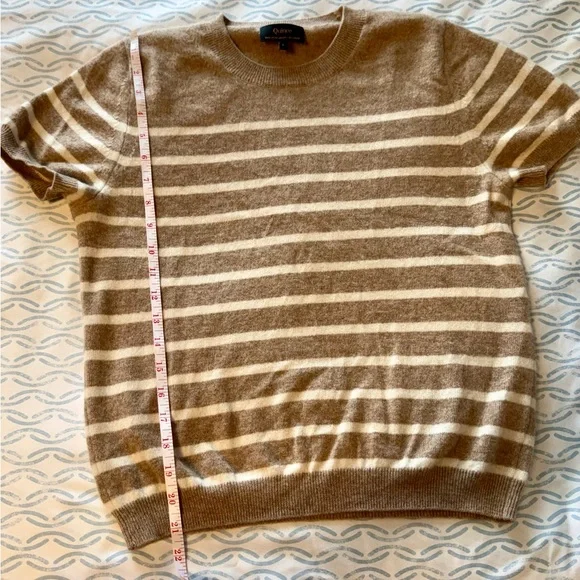 Quince Mongolian Cashmere Tee - Picture 5 of 6